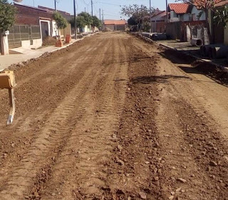 Calçamento no Conjunto Vitória continua em ritmo acelerado